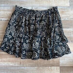 Isabel Marant Etoile Boho Mini Skirt Paisley Size EU 42